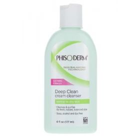 Phisoderm deep cleansing cream 6oz normal/dry skin 6oz/bt