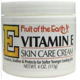 Moisturizer cream vitamin e 4oz skin jar 4oz/jr
