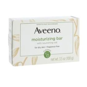 Aveeno moisturizing soap 3.5oz dry skin 3.5oz/ea, 24 ea/ca ,1235249ca