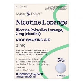 Stop Smoking Aid Foster & Thrive 2 mg Strength Lozenge