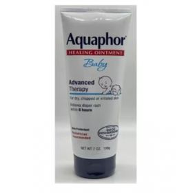 Aquaphor Healing Ointment Petrolatum Bby Disposable FrgrncFr Unsx 7oz 12/Ca