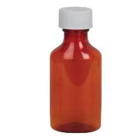 Ezy-dose medicine vial plastic amber child resistant cap