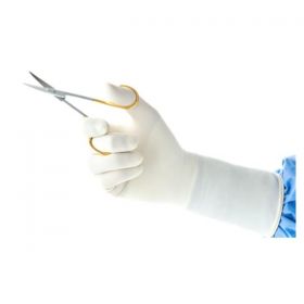 Gloves surgical encore sensi-touch powder-free latex 9 sterile natural 4/ca