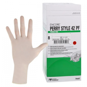 Gloves surgical encore powder-free latex 8 natural 50pr/bx, 4 bx/ca, 1264070bx