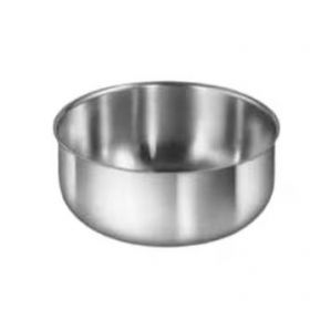 Sponge bowl round stainless steel silver 38oz