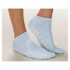Slippers patient care-step terrycloth grey x-large 4dz/ca