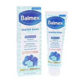 Balmex Diaper Rash Cream Zinc Oxide 11.3% 4oz/Tb, 24 TB/CA ,1356269TB