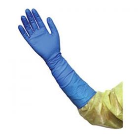 Gloves Decontamination Digitcare PF Nitrile Latex-Free 16 in Md Blue 50/Bx, 10 BX/CA