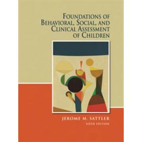 Foundations of Behavioral, Social, and Clinical Assessment 