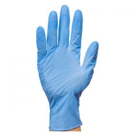 Gloves Exam PremierPro Powder-Free Nitrile Latex-Free Large Blue 2500/Ca