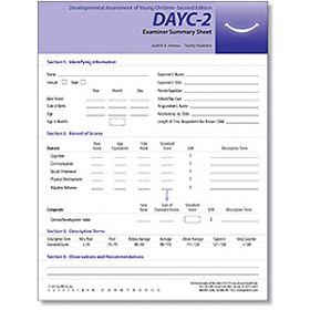 DAYC-2: Examiner Summary Sheet (25)
