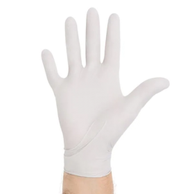 Gloves Exam Powder-Free Nitrile 9.5" Small Sterling Silver 200/Bx, 10 BX/CA, 1392951BX