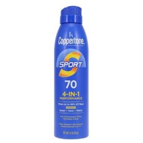 Coppertone sport spray sunscreen frgrncfr skn adlt 5.5oz continuous wtr rstnt ea, 12 ea/ca ,1407592ca