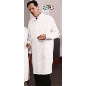 Lab Jacket White Size 10 Hip Length Reusable 142649