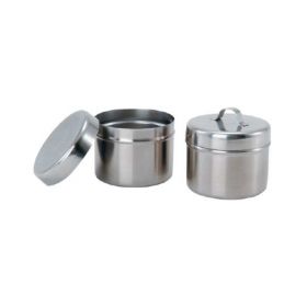 Ointment Container 2.12 X 3.09 Inch Stainless Steel Silver
