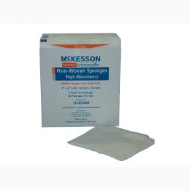 Mckesson 16-42444 medi-pak sterile non-woven sponges-50/box