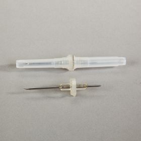 Double-ended transfer needles, 17-gauge