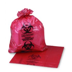 Infectious Waste Bag McKesson 40 - 45 gal. Red 17 X 23 X 46 Inch