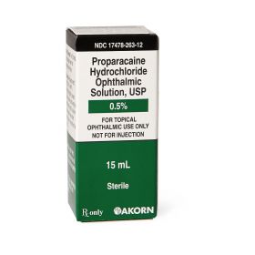 Proparacaine 0.5% Ophthalmic Solution, 15 mL