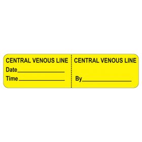 Central Venous Line Labels