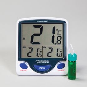 Jumbo Display Memory Monitoring Thermometer, 5mL 