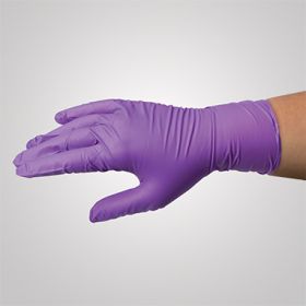 sterile halyard purple nitrile exam gloves case 1776931l