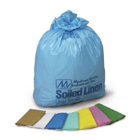 Biohazard Laundry Bag Medegen Medical Products 20 - 30 gal. Yellow LLDPE 30-1/2 X 41 Inch