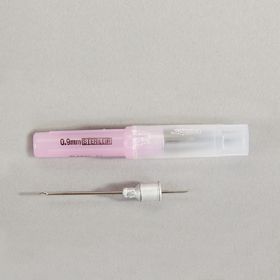 Double-ended medication transfer needles, 20-gauge