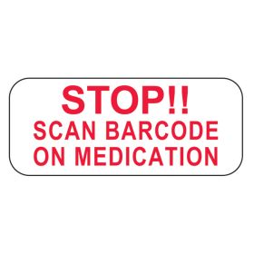 Stop Scan Barcode on Medication Labels