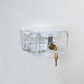 Half-Size Security Box w/ Key Lock