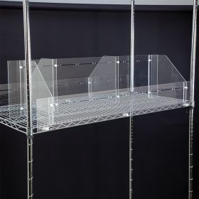 Divider System for Wire Shelving