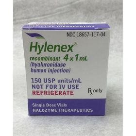 Hylenex 150 Units / mL Vial, 4 x 1 mL