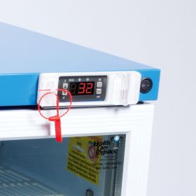 Lockable Thermostat Cover for Vaccine Refrigerator