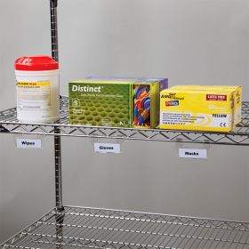 Wire Shelf Tag Holders