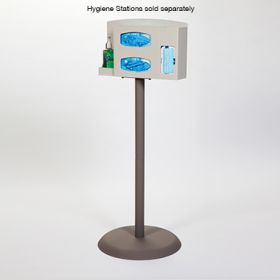 Hygiene station kiosk stand