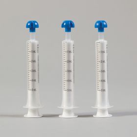 Comar  mL Only Oral Dispensers with Tip Caps, 5mL - Clear 