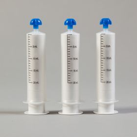 Comar  mL Only Oral Dispensers with Tip Caps, 20mL - Clear 