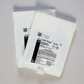 Sterile alcoh-wipe 70% individual wipes, 12 x 12