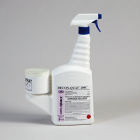Sterile decon-quat simplemix trigger spray, 16 oz.