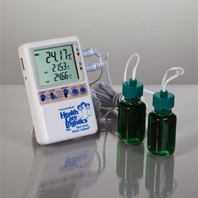 Memory-Loc™ Datalogging Thermometer w/ 2 probe bottles	