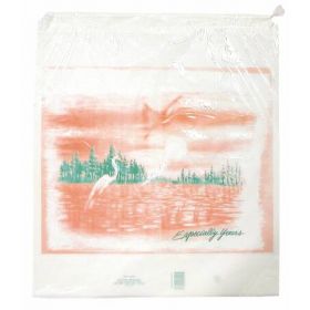 Patient Belongings Bag 18 X 20-1/2 Inch Polyethylene Drawstring Closure White
