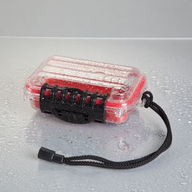 Waterproof Storage Box, Extra Small, Red