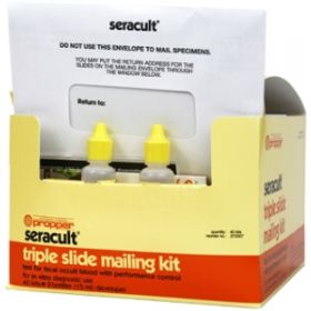 Patient Sample Collection and Screening Kit Seracult Mailing Kit Colorectal Cancer Screening Fecal Occult Blood Test (FOBT) Stool Sample 40 Tests