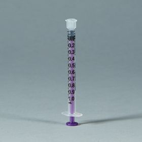 Sterile Monoject ENFit Syringes, 1mL nimmed