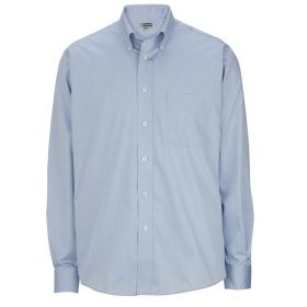 Men's Oxford Wrinkle-Free Dress Shirt, Light Blue, Size 2XL, 37" Sleeve