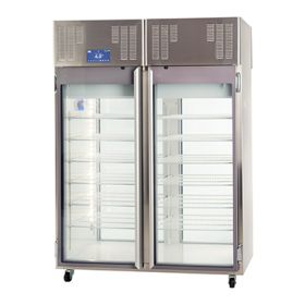Migali evox pass-thru pharmacy/laboratory refrigerator, 48.1 cu. ft.