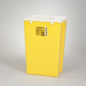 Hcl chemo waste containers, 18-gallon, case