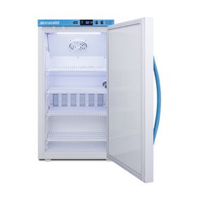 Accucold pharma-vac undercounter solid door refrigerator, 3 cu. ft.
