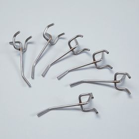 Additional Stainless Steel Pegboard Hooks