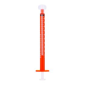 SOL-M 3ml Oral Dispensing Syringe Clear w/Tip Cap